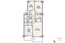 3LDKです。