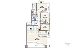 パークハウス八事の丘 4LDKの間取図画像