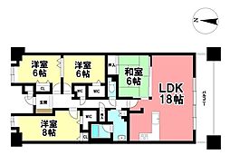 間取図画像 4LDK