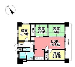 間取図画像 4LDK
