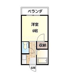 内田荘 1階/-