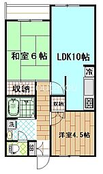 メゾンサニーベール 2階