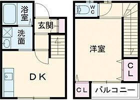 ohasu（オハス）白山 1号 ｜ 福岡県久留米市白山町158-1（賃貸アパート1DK・1階・39.70㎡） その2