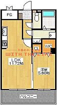 グランベールさくら小路 102号 ｜ 福岡県久留米市西町1030-10（賃貸マンション1LDK・1階・42.40㎡） その2