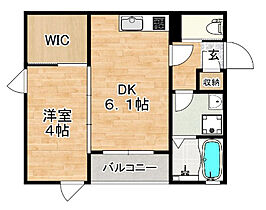 ブルーミー鳥栖レジデンス  ｜ 佐賀県鳥栖市藤木町2113-4（賃貸アパート1DK・1階・27.40㎡） その2