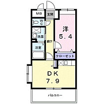 フィオーレ 308 ｜ 福岡県久留米市山川追分1丁目4番22号（賃貸マンション1DK・3階・36.00㎡） その2