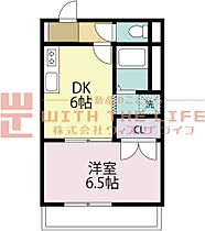 ピュアクローネI 403号 ｜ 福岡県久留米市朝妻町2-7（賃貸マンション1DK・4階・35.00㎡） その2