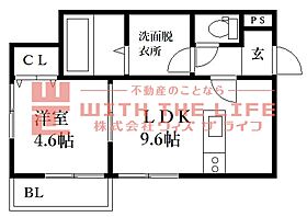 カポラボーロ  ｜ 佐賀県鳥栖市原町1299（賃貸アパート1LDK・2階・33.12㎡） その2