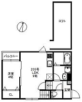 elle小郡  ｜ 福岡県小郡市小板井178-1（賃貸アパート1LDK・2階・33.81㎡） その2