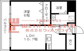 メルローズアソウ 602号 ｜ 福岡県久留米市東櫛原町1030-1（賃貸マンション1LDK・6階・41.25㎡） その2