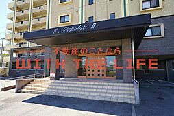 落ち着いたエントランスです