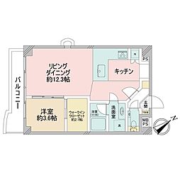 間取図画像 1SLDK