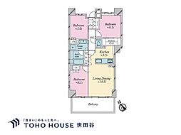 間取図画像 3LDK