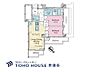 間取り：2LDK、専有面積53.92m2、バルコニー面積10.55m2