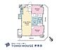 間取り：2LDK、専有面積52.77m2、バルコニー面積14.28m2