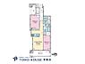 間取り：2LDK、専有面積56.64m2、バルコニー面積9.4m2