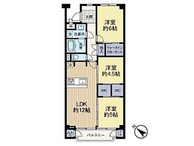 間取り：間取り図