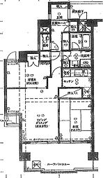 プラザ向ヶ丘遊園 2LDKの間取図画像