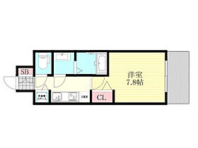 THE RESIDENCE H  ｜ 大阪府大阪市淀川区東三国１丁目（賃貸マンション1K・8階・25.05㎡） その2