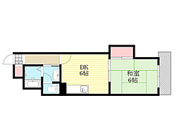 シャンティマサノ 1DKの間取図画像
