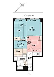 間取図画像 1DK