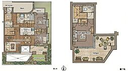 ヒルズ中野坂上 3LDKの間取図画像