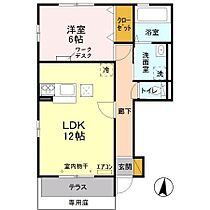 千葉県流山市西初石1丁目778-2（賃貸アパート1LDK・1階・46.54㎡） その2