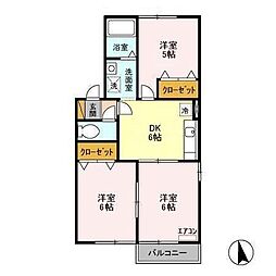 🉐敷金礼金0円！🉐グリーンヒルズ中峠台　Ｄ