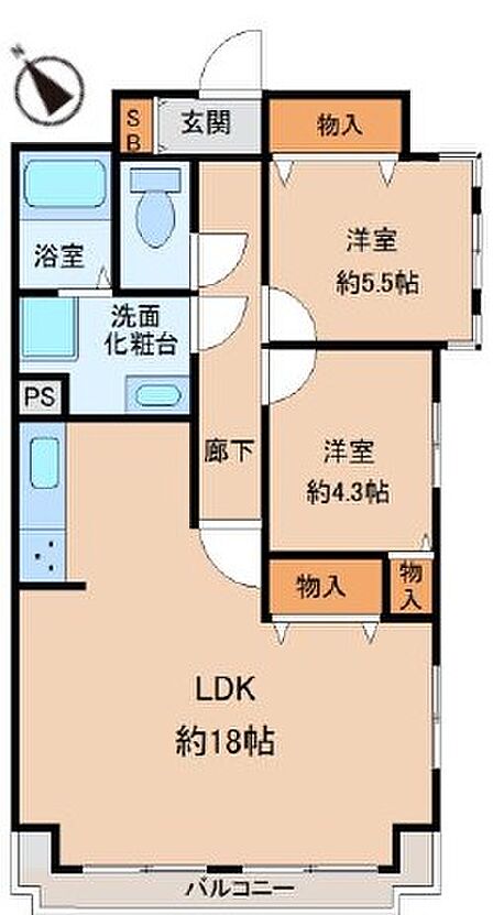 2LDK