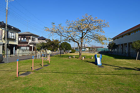 八幡のびのび公園(約350m)
