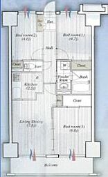 間取図画像 3LDK