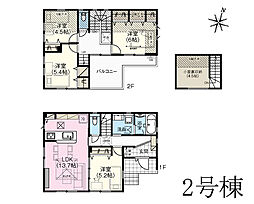 小平市大沼町2丁目　新築戸建　全5棟　2号棟