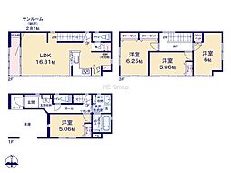 大和市柳橋5丁目第4期　新築戸建　全2棟　2号棟