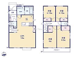 国立市青柳1丁目2期　新築戸建　全6棟　F号棟