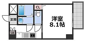 ＧＬＵＣＫ　ＭＡＩＳＯＮ　Ｓ－ＳＨＩＮＦＵＫＡＥ　13  ｜ 大阪府東大阪市足代北1丁目（賃貸マンション1K・5階・26.84㎡） その2