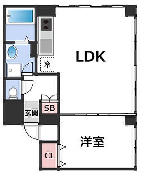 ルミナス北山 ｜大阪府大阪市天王寺区北山町(賃貸マンション1LDK・1階・40.78㎡)の写真 その2