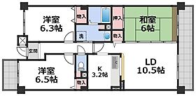 コレンテ  ｜ 大阪府大阪市生野区巽南3丁目（賃貸マンション3LDK・3階・72.78㎡） その2