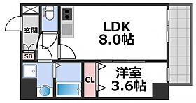 クローバー・レジデンス玉造  ｜ 大阪府大阪市東成区玉津1丁目（賃貸マンション1LDK・5階・29.02㎡） その2