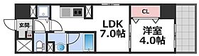 アグレアーブル  ｜ 大阪府大阪市天王寺区逢阪1丁目（賃貸マンション1LDK・1階・29.39㎡） その2