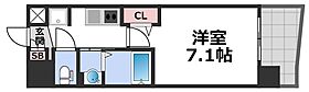 Luxe大阪城南  ｜ 大阪府大阪市東成区玉津2丁目（賃貸マンション1K・4階・23.00㎡） その2