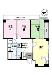 間取図画像 3LDK