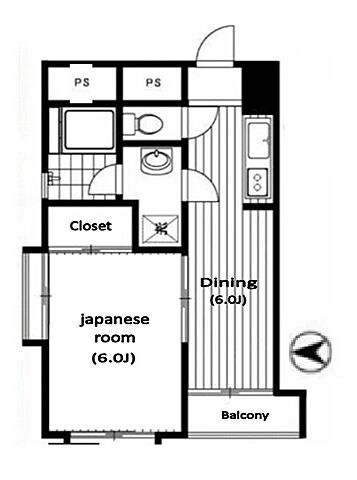 間取り ハイライフ桜台 8階/-