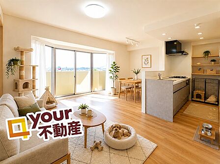 バーチャルホームステージング画像を使用しております。現況と異なる場合は現況優先となります。