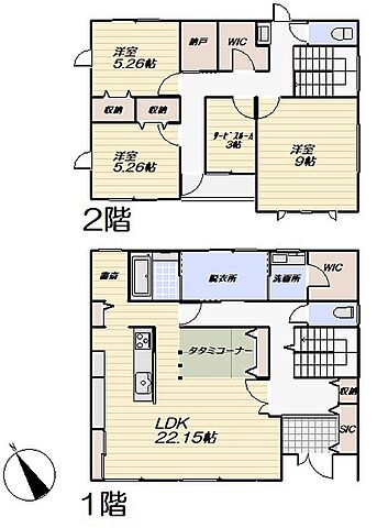 間取り 大崎市古川大幡字原田