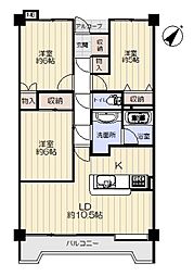 間取図画像 3LDK
