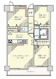 間取図画像 3LDK