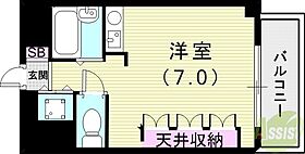 グランドール今津  ｜ 兵庫県西宮市今津曙町3-27（賃貸マンション1R・3階・19.25㎡） その2