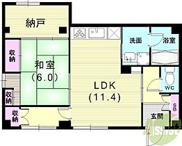 ベルガーデン  ｜ 兵庫県西宮市小松南町3丁目3-37（賃貸マンション1LDK・1階・56.00㎡） その2