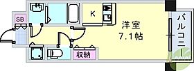 アーデン甲子園  ｜ 兵庫県西宮市甲子園高潮町（賃貸マンション1K・7階・24.82㎡） その2