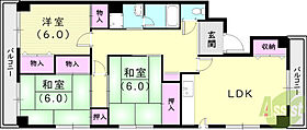 シーマー瓦林  ｜ 兵庫県西宮市瓦林町20-25（賃貸マンション3LDK・2階・76.00㎡） その2